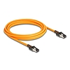 Delock RJ45 hálózati kábel USB Type-C porttal megtalálási, önazonosítási funkcióval Cat.6A S/FTP 3 m narancssárga