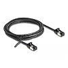 Delock RJ45 kábel apa - apa Cat.8.1 flexibilis 2 m fekete