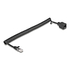 Delock RJ45 tekercses kábelcsatlakozó a jackhez Cat.5e UTP 1 m - 3 m fekete