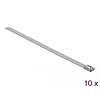 Delock Rozsdamentes acél kábelkötegelők, 200 x 7,9 mm (H x Sz), 10 darab (18771)