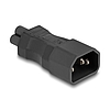 Delock Tápadapter IEC 60320 - C14 - C5, apa / anya, 2,5 A, egyenes