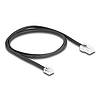 Delock Telefon kábel RJ45 apa - RJ11 apa fekete 1 m