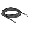 Delock Telefon kábel RJ45 apa - RJ11 apa fekete 10 m