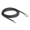 Delock Telefon kábel RJ45 apa - RJ11 apa fekete 5 m