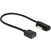 Delock Töltőkábel USB Micro-B csatlakozóhüvellyel > Sony mágneses csatlakozó 15 cm (83559)