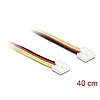 Delock Univerzális IOT Grove kábel 4 db. tűs apa - 4 db. tűs apa 40 cm (86954)
