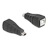 Delock USB 2.0 adapter Mini USB 5 tűs apa B-típusú USB anya