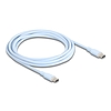 Delock USB 2.0 kábel USB Type-C dugó - dugó PD 3.0 60 W 2,5 m kék Szilikon
