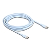 Delock USB 2.0 kábel USB Type-C dugó - dugó PD 3.0 60 W 4 m kék Szilikon