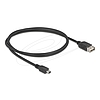 Delock USB 2.0 kábel USB Type Mini-B apa - EASY USB Type-A anya 1 m