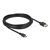 Delock USB 2.0 kábel USB Type Mini-B apa - EASY USB Type-A anya 5 m