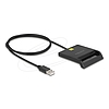 Delock USB 2.0 okoskártya olvasó érintő chip-es okoskártyákhoz