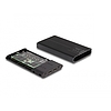 Delock USB 20 Gbps külső ház 2 db. M.2 NVMe PCIe SSD számára USB Type-C anyával és RAID-del - eszköz nélküli szerelés lehetséges
