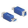 Delock USB 5 Gbps adapter A-típusú USB apa B-típusú USB anya (elforgatott elrendezés)