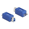 Delock USB 5 Gbps adapter B-típusú USB apa USB Micro-B apa (elforgatott elrendezés)