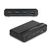 Delock USB 5 Gbps kapcsoló 4 db. eszköz és 2 db. Kiszolgáló