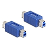 Delock USB 5 Gbps Nemváltó B-típusú adapter apa - apa