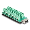 Delock USB E-típusú A kulcsos USB anya - Csatlakozóblokkos adapter 20 tűs