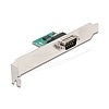 Delock USB - RS-232 átalakító FTDI FT231XS USB 2.0 tűfejes apa - D-Sub 9 apa standard kerettel és kábellel 30 cm