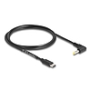 Delock USB tápkábel > DC 4,0 x 1,7 mm apa 90 1,5 m