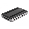 Delock USB töltőállomás 3 db. USB Type-C PD-vel és 3 db. USB A-típusú csatlakozási felülettel (112 W)