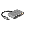 Delock USB Type-C adapter 4K 30 Hz s HDMI-hez A- és USB Type-C PD 2.0 90 W porttal
