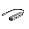Delock USB Type-C adapter 4K 60 Hz s HDMI-hez A- és USB Type-C adat + PD 92 W porttal