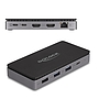 Delock USB Type-C dokkolóállomás 4K - hoz kettős HDMI MST / USB / Gibabit LAN / PD 3.0 85 W