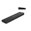 Delock USB Type-C hármas elrendezésű dokkoló állomás DisplayLink 4K / USB 5 Gbps / LAN / SD / Audio / PD 80 W együtt