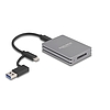 Delock USB Type-C kártyaolvasó CFexpress memóriakártyákhoz A-típusú