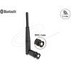 Delock WiFi 2,4 GHz antenna BNC-dugó 2 dBi 14,5 cm mindenirányú, dönthető csatlakozással (fekete színű)