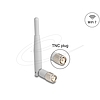 Delock WiFi 7 antenna TNC-dugó 2 - 3 dBi 13,5 cm mindenirányú, dönthető csatlakozással (szürke színű)