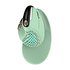 Delux M618XSD vezeték nélküli vertikális, ergonomikus egér BT+2.4G RGB menta (M618XSD (green))