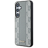 DKNY bőr kockás mintás MagSafe tok Samsung Galaxy S25-höz bézs