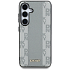 DKNY bőr kockás mintás MagSafe tok Samsung Galaxy S25-höz bézs