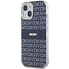 DKNY IML Mono & Stripe MagSafe tok iPhone 15/14/13 telefonhoz - kék