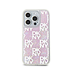 DKNY Liquid Glitter Multilogo - iPhone 15 Pro tok rózsaszín (DKHCP15LLCPEPP)