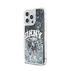 DKNY Liquid Glitter nagy logó - iPhone 15 Pro Max tok fekete (DKHCP15XLBNAEK)