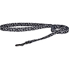 Dogness macska póráz 1,5 m+hám sétakészlet fekete-fehér (CAT SET BLACK)