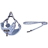 Dogness macska póráz 1,5 m+hám sétakészlet világoskék (CAT SET BLUE)