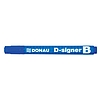 Donau D-signer táblamarker B kék 2-4 mm kerek hegy
