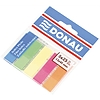 Donau jelölőcímke 12x45 mm vegyes színek 5x25 lap 7577