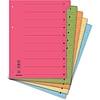 Donau regiszter A4 mikroperforált karton vegyes szín 50db / csomag 8611