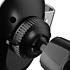 Dudao 15W Wireless Qi Charger Gravity autós tartó ventilátorrácshoz fekete (F3PRO)