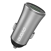 Dudao 3,4A intelligens autós töltő 2x USB ezüst (R6S ezüst)