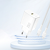 Dudao A27 25W GaN USB-C fali töltő - fehér