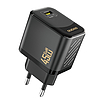 Dudao A28 45W GaN USB-C fali töltő - fekete