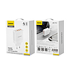Dudao A5HEU hálózati töltő 3x USB-A 1x USB-C PD20W - fehér