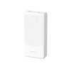 Dudao K10 10000mAh 2.4A külső akkumulátor 2 x USB-A - fehér