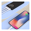 Dudao K12Pro 22.5W PD 20000mAh USB-A, USB-C külső akkumulátor - fekete